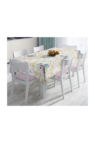 Realhomes Față de masă rezistentă la pete cu imprimare digitală cu design special-120x140 cm