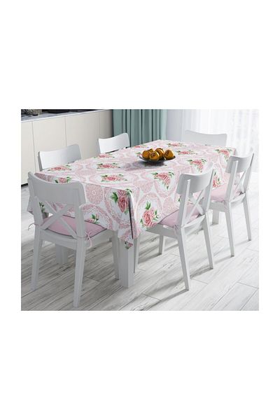 Realhomes Față de masă cu design special imprimată digitală rezistentă la pete-140x220cm