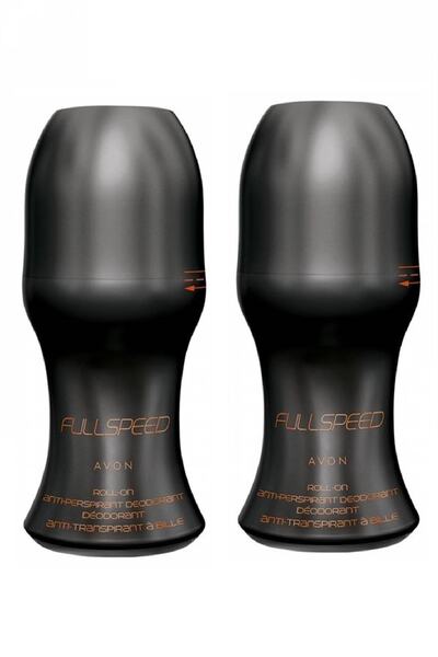 AVON Full Speed Erkek Antiperspirant Roll On Deodorant Ikili