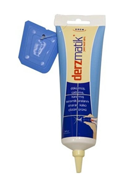 Derzmatik Derz Matik Hazır Derz Dolgu 360 Gram Gaga Uçlu Krem
