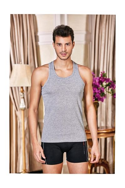 Berrak 3 Pieces Men's Lycra Single Jersey Undershirt 1030