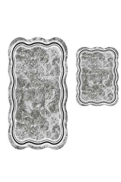 Alanur Home Σετ μπάνιου Rose Laser Cut 2 τεμαχίων St 210205 γρ