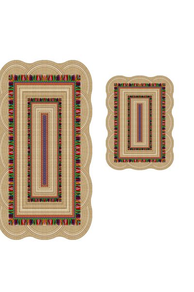 Alanur Home Σετ μπάνιου Alanur Begonia Laser Cut 2 τεμαχίων St 210167 vz