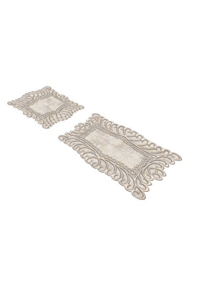 Alanur Home Σετ μπάνιου Alanur Yıldız Laser Cut 2 τεμαχίων St 210161 bj