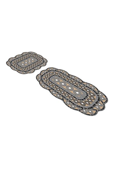 Alanur Home Alanur Manolya Лазерне різання 2-комплект для ванної кімнати St210178gr