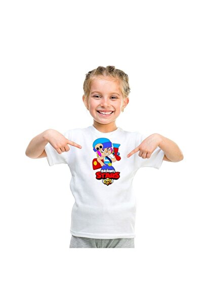 SCUBAPROMO Devojčina bela majica Brawl Star Penny