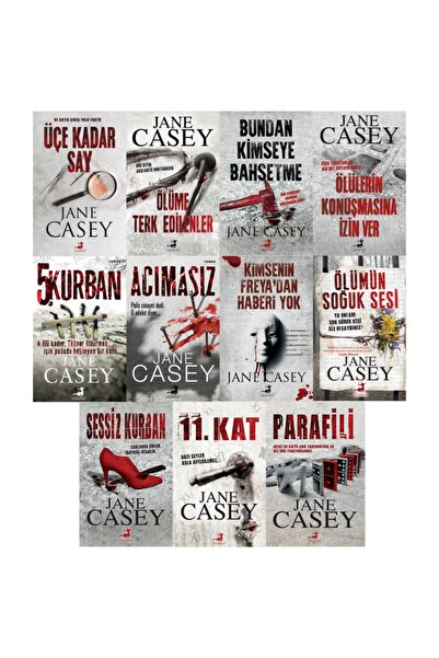 Olimpos Yayınları Jane Casey 11 Kitap Set