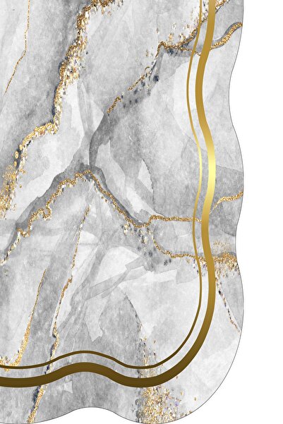 Alanur Home Alanur Çiğdem Laser Cut 2 Piece Bathroom Set St210189gr