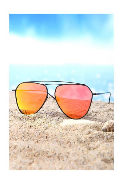 Di Caprio Unisex Oval Sunglasses DTX1075H