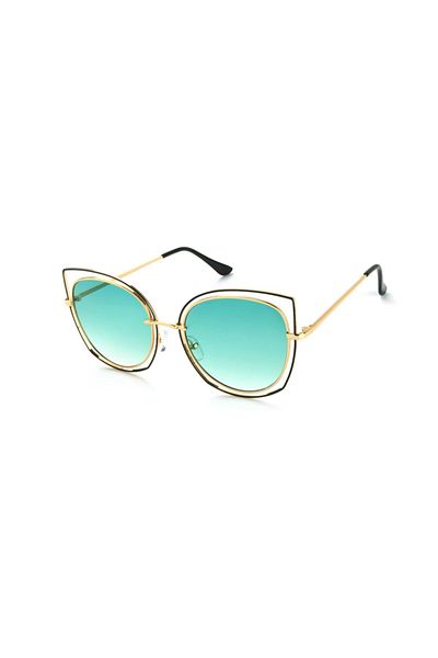 Di Caprio Women's Oval Sunglasses DTX1259D