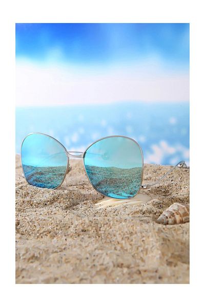 Di Caprio Women's Oval Sunglasses DTX1119M