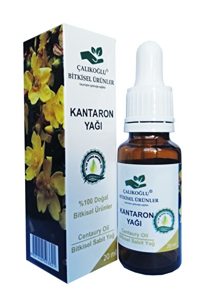 Çalıkoğlu Bitkisel Ürünler Sarı Kantaron Yağı Soğuk Sıkım %100 Saf 20 Ml