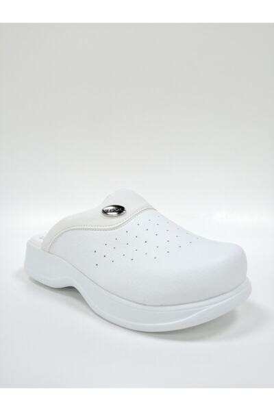 Hipokrat Papuci de damă complet ortopedici Sabo White