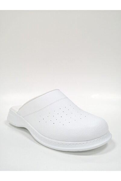 Hipokrat Papuci albi Sabo pentru bărbați