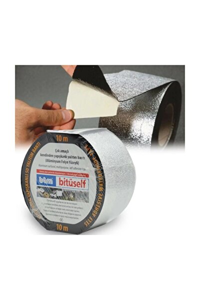 Btm Bitüself Oto Ses Yalıtım Bantı 20 cm x 10 m Aluminyum