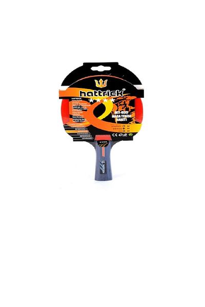 Hattrick 4 Star Black Table Tennis Racket - Mt-400