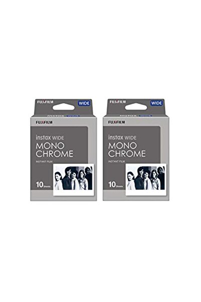 Fujifilm Instax Wide 210 Ve 300 Için Monochrome 20'li Fotoğraf Filmi 2019 Tar...