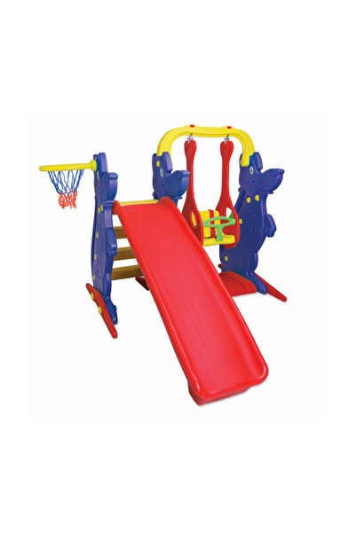 Genel Markalar King Kids Kaydıraklı Salıncak Set A Mavi