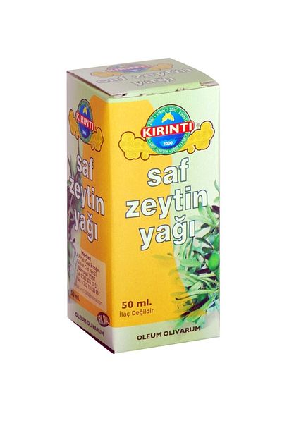 KIRINTI 2000 Pure Olive Oil - 50 Ml, 2 Pieces