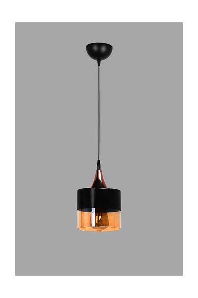 Lumexx Black Sahara Single Pendant Lamp