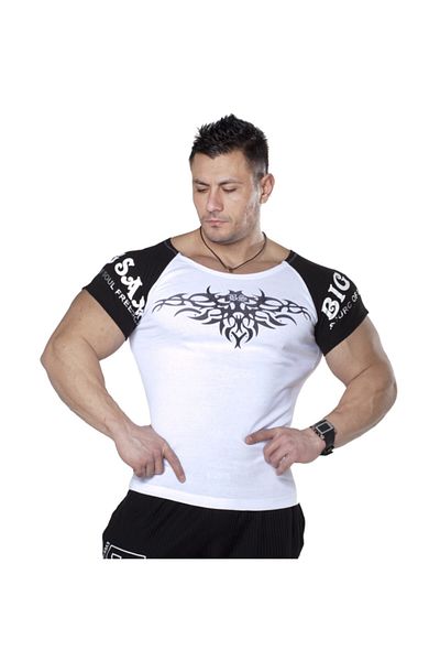 Big Sam تيشيرت اللياقة البدنية للرجال 2667