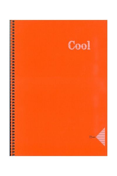 KESKİN COLOR Caiet Sharp A4 72 Yp. Spr în dungi. pp. Kpk. Cool Orange