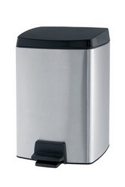 Brabantia Matt Steel Dikdörtgen Pedallı Çöp Kutusu 10 lt