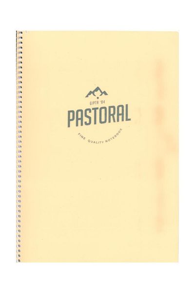 Gıpta 17x24 Cm Notebook 72 YpStriped SprPpKpkCream Pastoral