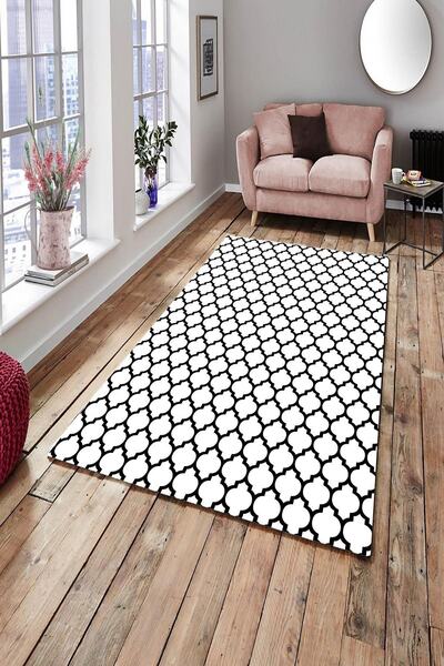 İdeal غطاء سجادة مخملي - موديل 106