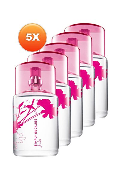 AVON Simply Because For Her Kadın Edt 50 ml Beşli Set