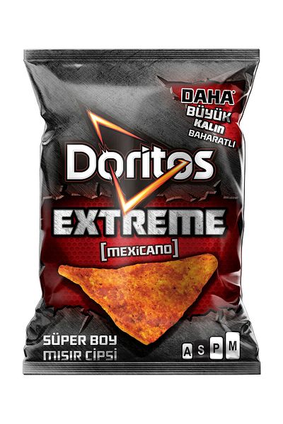 DORİTOS Super Size 113 g Extreme Mexicano Bitter Spicy Corn Chips