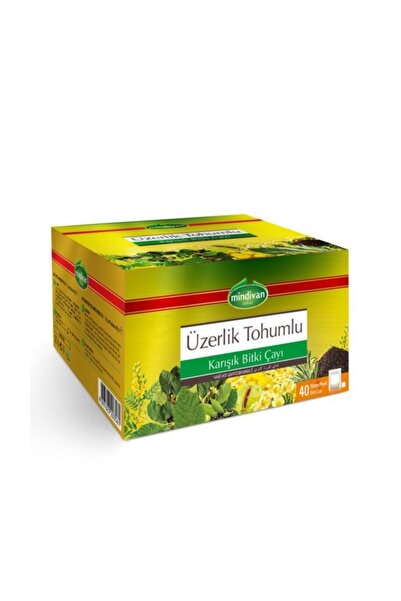 Mindivan Üzerlik Tohumlu Karışık Bitki Çayı 40'lı Poşet Çay (2 Adet)