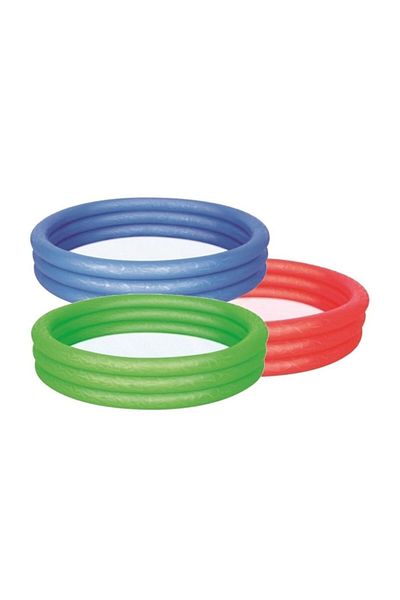 BESTWAY Green Inflatable Pool 1.02cm X 25cm 3 Nodes - 51024