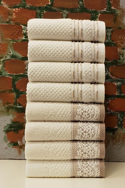 Özdilek Bronie 8-pack Towel -beige