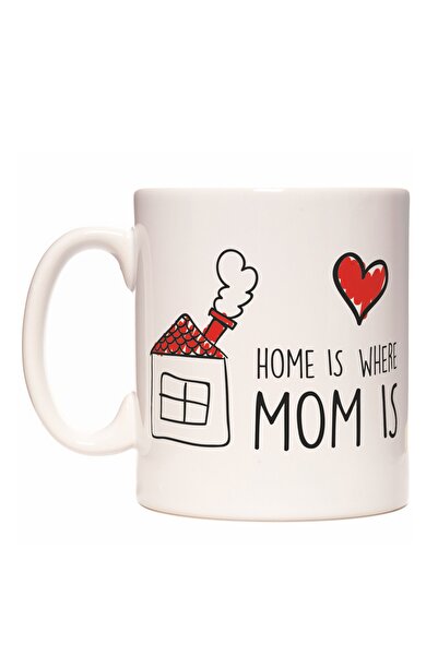 Rock'n Fox Mother's Day Home Is Where Mom Is Design Mug