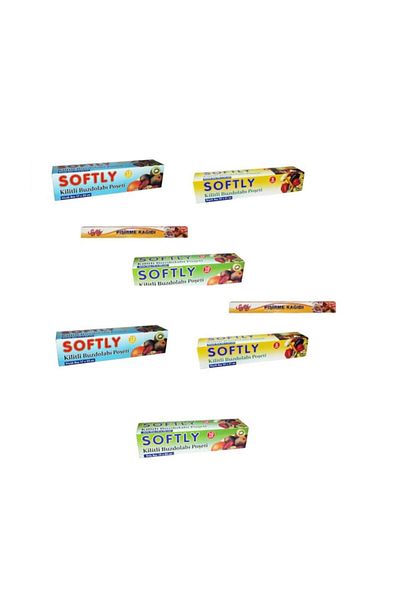 Emr züccaciye Emr Softy Ziplock Refrigerator Bag - Baking Paper Set of 8