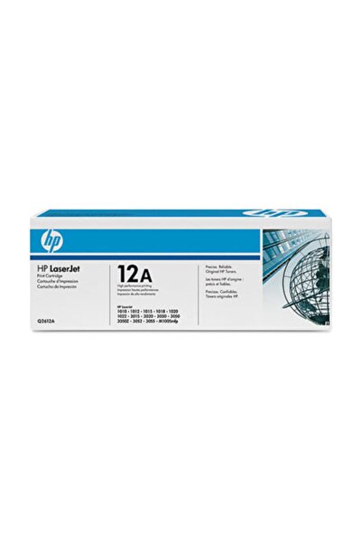 HP 12A 2000 Sayfa Kapasiteli Siyah Toner Q2612A