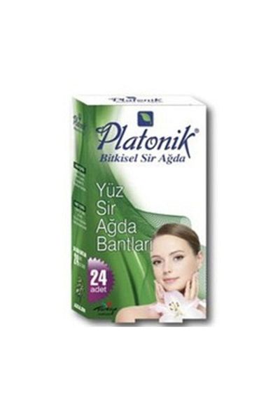 Platonik Sir Waxing Strips for Face Azulen 24 Pack