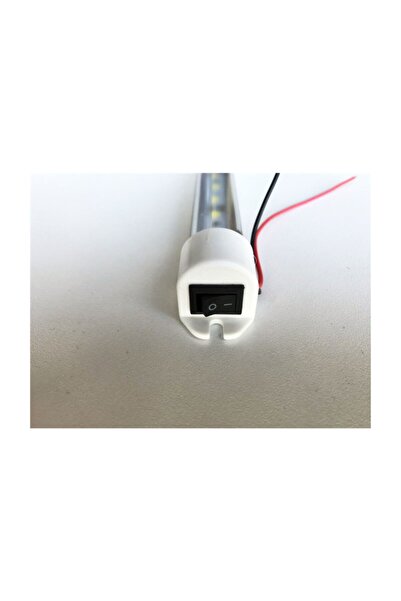 REPLAX 100cm Mavi Led 12v Aliminyum Florasan Tavan Lamba Açma Kapama Düğmeli Tas.049m-12