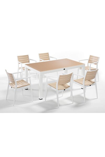 Novussi Regnum 6'lı Set (Beyaz-Fildişi)