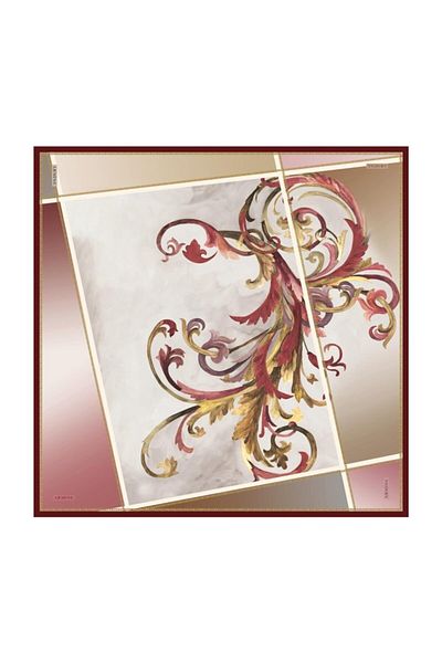 Armine Γυναικείο μεταξωτό μαντίλι γκρι Twill 20ya8327 32