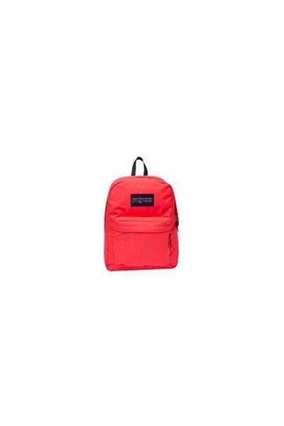 Jansport Bag Black Label Fluorescent Red