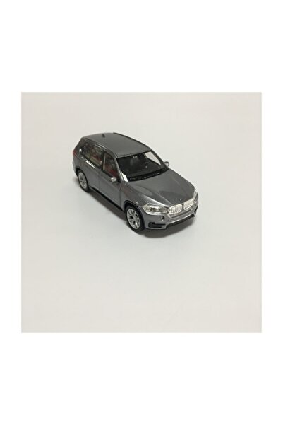 WELLY Die Cast Bmw X5 Metal Çek Bırak Araba - gri