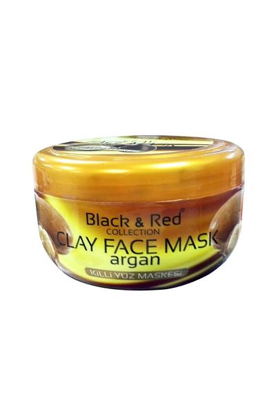 Black Red Argan Oil Clay Face Mask 400 gr