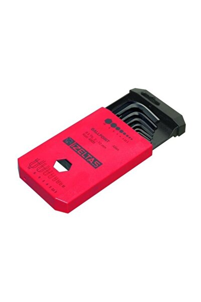 İzeltaş طقم مفاتيح ألين برأس مستدير 8 قطع