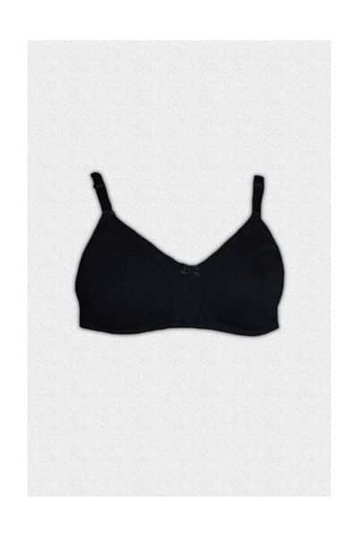 Underwire Unsupported Bra-Black-813