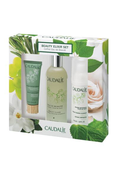 Caudalie Beauty Elixir 100 ml + Masque Instant Detox 15 ml ve Instant Foaming...