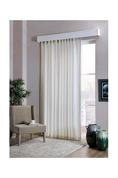 Taç Saten Güneşlik Perde 1.sınıf Kalite Beyaz
