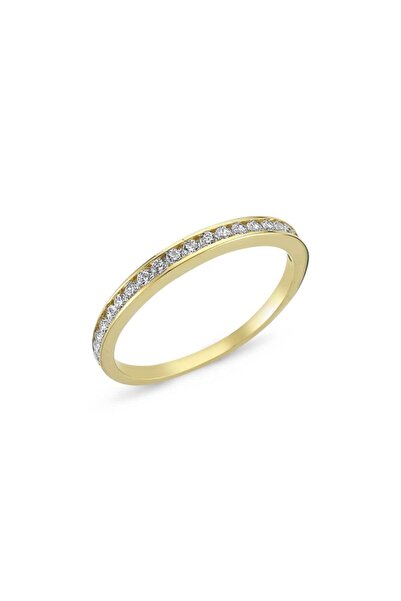 BİLEZİKHANE 14 Ayar Altın Yarım Tur Yüzük 1.70 Gram