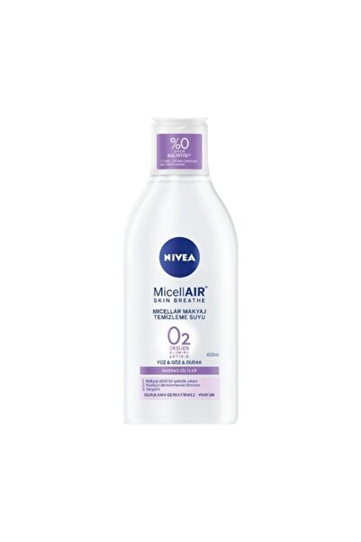 NIVEA Micellair Micellar Makyaj Temizleme Suyu Haasas Ciltler 400 ml 40059003...